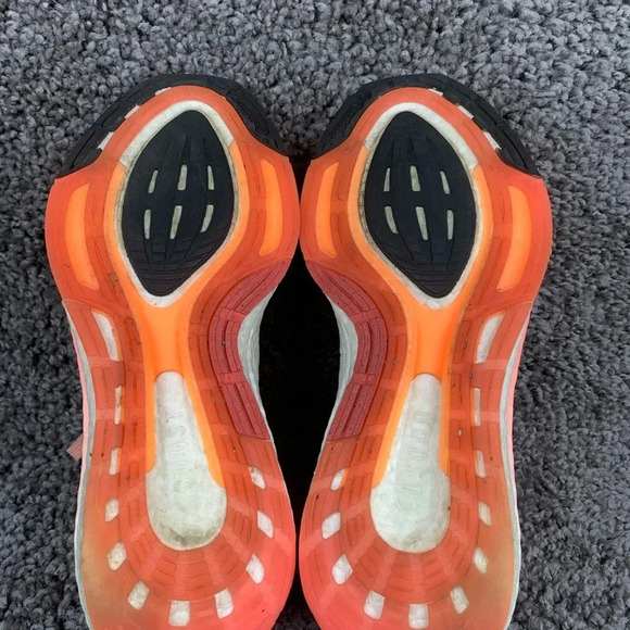 UltraBoost 22 Heat.RDY Womens Size 8.5 Coral Flash Orange Pink Running Shoes - Picture 7 of 8